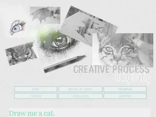 creative process || drawing & painting fanlisting