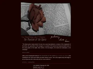 THE PHANTOM OF THE OPERA (Gaston Leroux) - Book Fanlisting