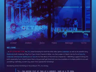 you are filled with... DETERMINATION.