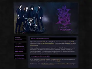 Art of Life - the X JAPAN fanlisting
