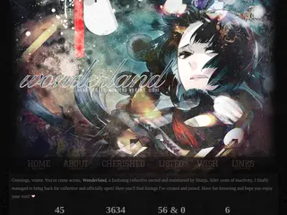 W O N D E R L A N D                 a fanlisting collective