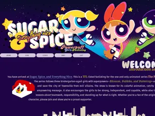 ⌜ sugar, spice & everything nice. ⌟    ⋯    powerpuff girls fanlisting