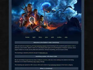 Nightsong - the Baldur's Gate 3 fanlisting