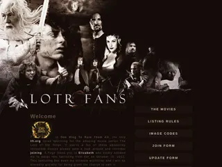 One Ring To Rule Them All | lord of the rings film trilogy fanlisting | LOTR FANS