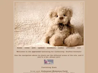 Stuffed with Love!: The Approved Collecting Stuffed Animals Fanlist