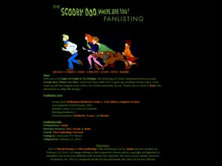 A Night of Fright Is No Delight - The Fanlisting for Scooby Doo, Where Are You?