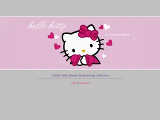 your very best friend [ hello kitty ]