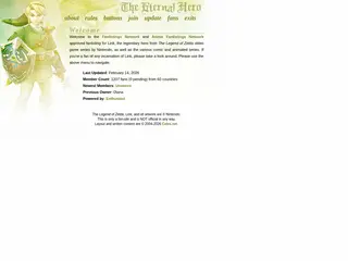 The Eternal Hero > Link from The Legend of Zelda > Fanlisting