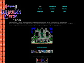 Castlevania 3: Dracula's Curse Shrine