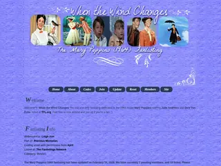 When the Wind Changes: The Mary Poppins (1964) Fanlisting