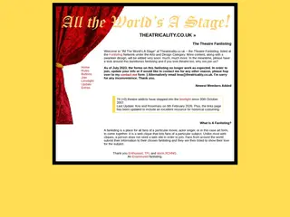 Theatricality: The FanListing for The Theatre