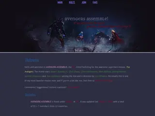 avengers assemble! - avengers fanlisting