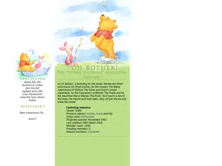 Oh Bother! The Winnie the Pooh Fanlisting
