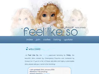 ...Feel Like So {{the PULLiP fanlisting}}