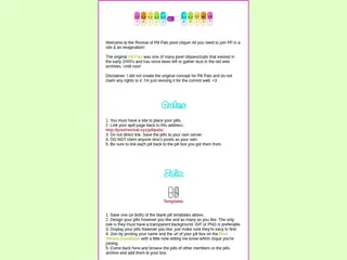 P I L L . P A L S Pixel Clique