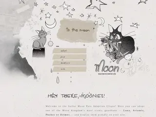 The Moon is a friend of mine ~ M o o n P e t s v1