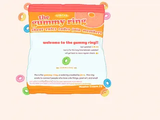 ⋆ gummy ring ⋆