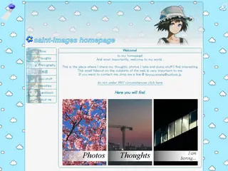 saint-images: Welcome to my homepage!