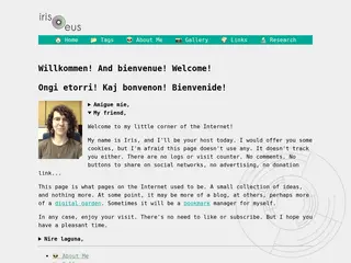 Around the pupil | Iris' home on the web