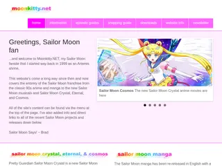 Moonkitty.NET Sailor Moon Cosmos Anime Manga & Musical News 1999-2023