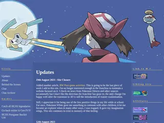 Mirage Island - Pokemon Fansite