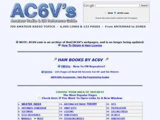 AC6V's Amateur Radio And DX Reference Guide