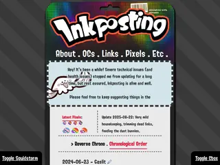 Inkposting // A Splatoon Collection
