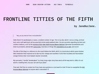 Frontline Titties of the Fifth by JaneBuzJane