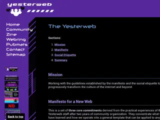 The Yesterweb - Reclaiming the Internet