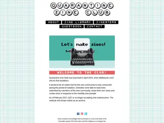 Quarantine Zine Club