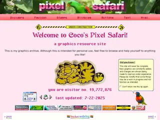 coco's pixel safari