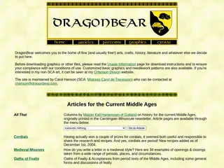 DragonBear: Arts, Crafts, and Literature