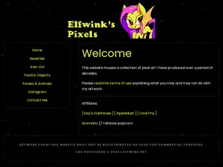 Elfwink's Pixels