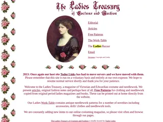 The Ladies Treasury of Costume and Fashion