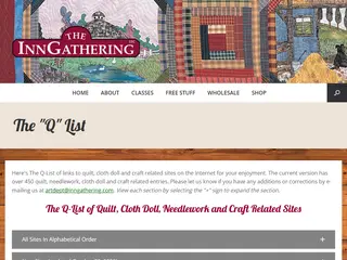 The Q-List of Links to Quilt, Cloth Doll and Crafts Sites