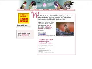 hummingbirds.net