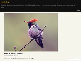 blairbirding – Sharing pictures, stories, reflections of my birding adventures – past and present: great places, great people and great birds…