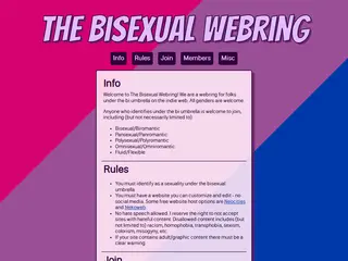 Bisexual Webring