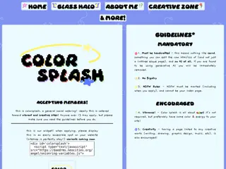 colorsplash - webring