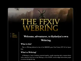 FFXIV WEBRING