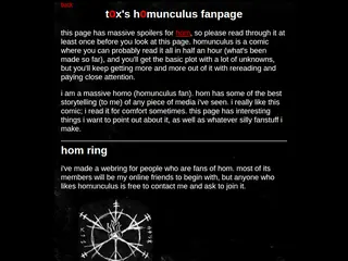 tox's homunculus page