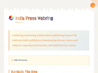 Indie Press Webring