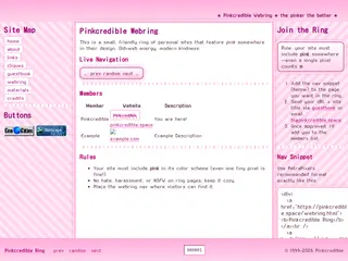 Pinkcredible ✿ Webring