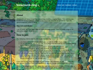 Solarpunk Webring