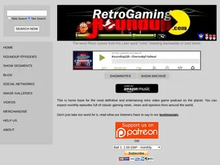 Retro Gaming Roundup | Retro Video Game Podcast