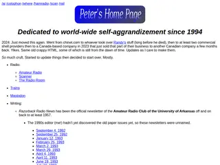 Peter Laws' Page o' Fun ... Not ...