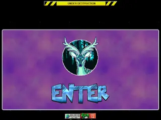 shot right through with a bolt of blue!