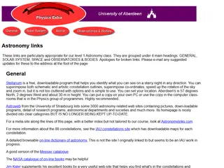 Astronomy links