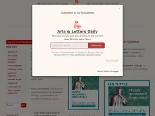 Arts & Letters Daily - ideas, criticism, debate