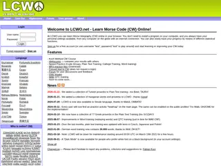 Welcome to LCWO.net - Learn Morse Code (CW) Online! - Learn CW Online